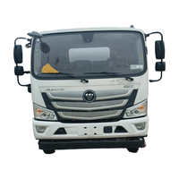 Camion-citerne Foton Aoling 8 tonnes pour le ravitaillement mobile sur chantier de construction