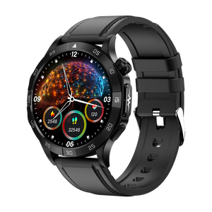 2024 GT381 Smart ECG Watch 1,43 pulgadas Amoled pantalla táctil completa cuero SOS llamada de emergencia monitoreo de temperatura aplicación sincronización correo electrónico - Product Image 2