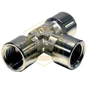 Raccordo a T in metallo, filettatura 1/4 NPTF - Product Image 2