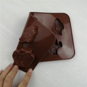 Molde de Silicona con Forma de Gorila, Molde de Chocolate de Silicona Antiadherente, Moldes de Fondant Reutilizables para Decoración - Product Image 5