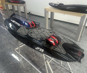 طائرة JetFly 08 تعمل بالوقود وغاز الألياف الكربونية وهيكل طائرة نفاثة ومزودة بموتور طائرة ركوب الأمواج ومجموعة أدواتها لسباقات المياه والمحيطات والبدء بالكهرباء - Product Image 5