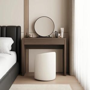 Giá cả phải chăng NỘI THẤT PHÒNG NGỦ đặt bàn trang điểm bằng gỗ với gương sang trọng bàn trang điểm cho phụ nữ trang điểm - Product Image 2