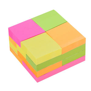 Note adesive a colori per ufficio logo personalizzato stampato note N volte note adesive a piacimento - Product Image 3
