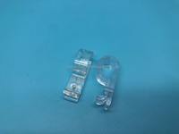 Composants de stores à enrouleur : boule en plastique, chaîne transparente, boîte de fixation de cordon, étiquette de sécurité, petit mécanisme de store à enrouleur, composants de stores PC