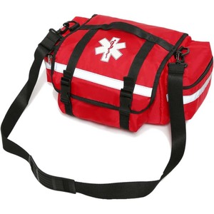 Sac de premiers soins vide, sac médical de traumatologie pour l'urgence, sac de transport d'épaule d'urgence avec bande réfléchissante pour l'extérieur - Product Image 2