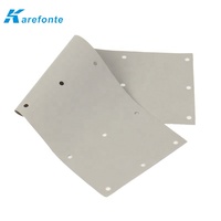 Feuille d'isolation thermique résistante aux déchirures, coussin isolant en silicone pour composants électroniques