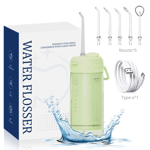 ODM OEM IPX7  Étanche 200ML <span class=keywords><strong>Jet</strong></span> de Nettoyage des Dents Rétractable Rechargeable Petit Irrigateur <span class=keywords><strong>Oral</strong></span> Portable Brosse à Eau - Product Image 3