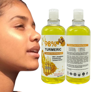 98% Curcuma éclaircissant visage sérum anti-âge pour afro-américaine produits de beauté Agents repulpant hydratation pour les femmes - Product Image 4