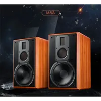Altavoz HiFi 2.0 Activo con Bluetooth HiVi-Swans M5A para Sala de Estar, PC de Escritorio, TV, Cine en Casa, Audio Doméstico