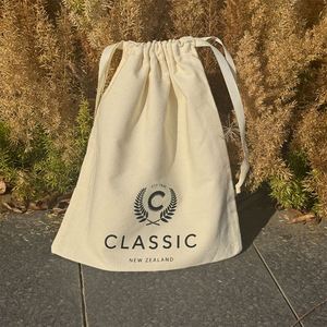 Top Quality Custom Logo Canvas Muslin Eco Friendly Cotton Perfume Jewelry Storage <b>Drawstring</b> <b>Pouch</b> Bag - Product Image 2