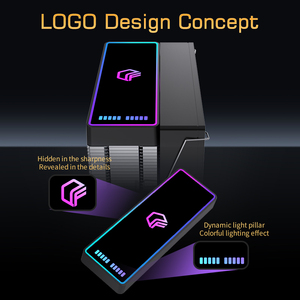 Lovingcool מפעל למכירה ישירה סוג מגדל 4 חום <span class=keywords><strong>cpu</strong></span> קריר יותר Rgb אוויר המעריצים קירור למעריצים - Product Image 4