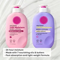 Lotion corporelle Vanille Cachemire 473ml, 24H, beurre de karité, hydratation, soulagement des peaux sèches, hydratation hivernale, produit authentique original.