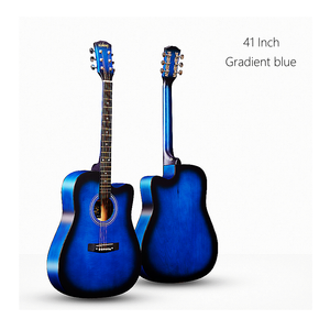 Jello KBT-QD-H41Q <span class=keywords><strong>guitare</strong></span> acoustique 41 pouces Folk Cutaway 6 cordes <span class=keywords><strong>guitare</strong></span> basse <span class=keywords><strong>classique</strong></span> - Product Image 2