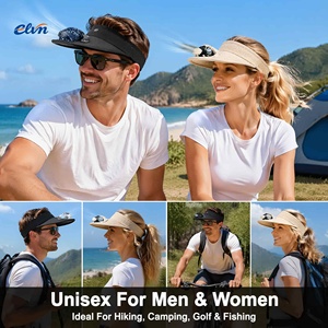 Casquette de sport <span class=keywords><strong>d</strong></span>'extérieur unisexe avec ventilateur intégré, protection solaire <span class=keywords><strong>d</strong></span>'été, 3 vitesses, réglable, légère et polyvalente - Product Image 5