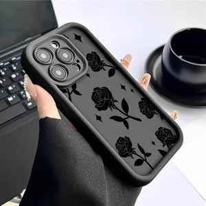 Cover per Telefono Cellulare in TPU Antiurto con Stampa Floreale a Stella Nera e Design a Scala per <span class=keywords><strong>Samsung</strong></span> <span class=keywords><strong>Galaxy</strong></span> A07 A17 A56 S26 Ultra - Product Image 3