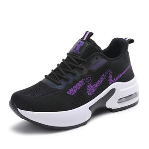 Zapatillas de Running para Mujer, de Venta Caliente, para Verano, Primavera y Otoño, con Aumento de Altura, Amortiguación de Aire, Entresuela de EVA, con Cordones, de Caña Alta - Product Image 2