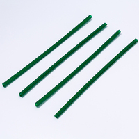 Pailles en plastique multicolores esthétiques en forme de fleur, 8 mm, réutilisables, sans BPA, pour la décoration d'événements et de fêtes, achat en gros