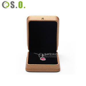 Caja de Almacenamiento de Joyería de Primera Calidad con Empaque Dorado para Collares, Anillos y Pulseras - Product Image 6