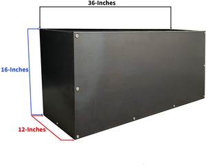 Weathering steel 1M cube square planters metal planter boxes