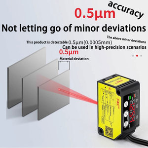 Mdcn 30 mét độ chính xác cao cảm biến quang học NPN/PnP Analog Điện áp đầu ra/hiện tại đo lường laser cảm biến dịch chuyển 0.01 mét - Product Image 4