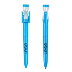 Bolígrafo de Plástico con Forma de Reloj de Arena, Personalizado, Creativo y Divertido, Venta al Por Mayor, Fabricante OEM con Impresión de Logotipo Personalizado para Regalos Estudiantiles - Product Image 5