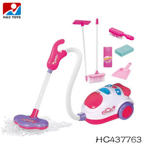 Ensemble de vaisselle en plastique <span class=keywords><strong>pour</strong></span> jeux d'imitation, aspirateur jouet à piles avec lumière HC460650 - Product Image 3