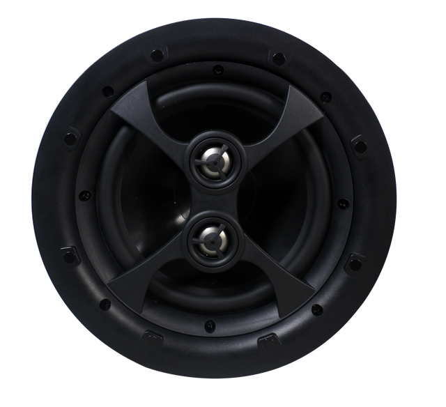 T 80W 8ohm High Performance 2 Way Surround Ceiling Speaker With Crossover for Audio Indoor Commercial Shop Professional