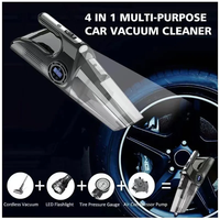 Aspirateur de voiture 12V en ABS, humide/sec, 1000Pa, portable, 60W, certifié CE GS RoHS, garantie 12 mois, gonfleur de pneus pour la maison et la voiture