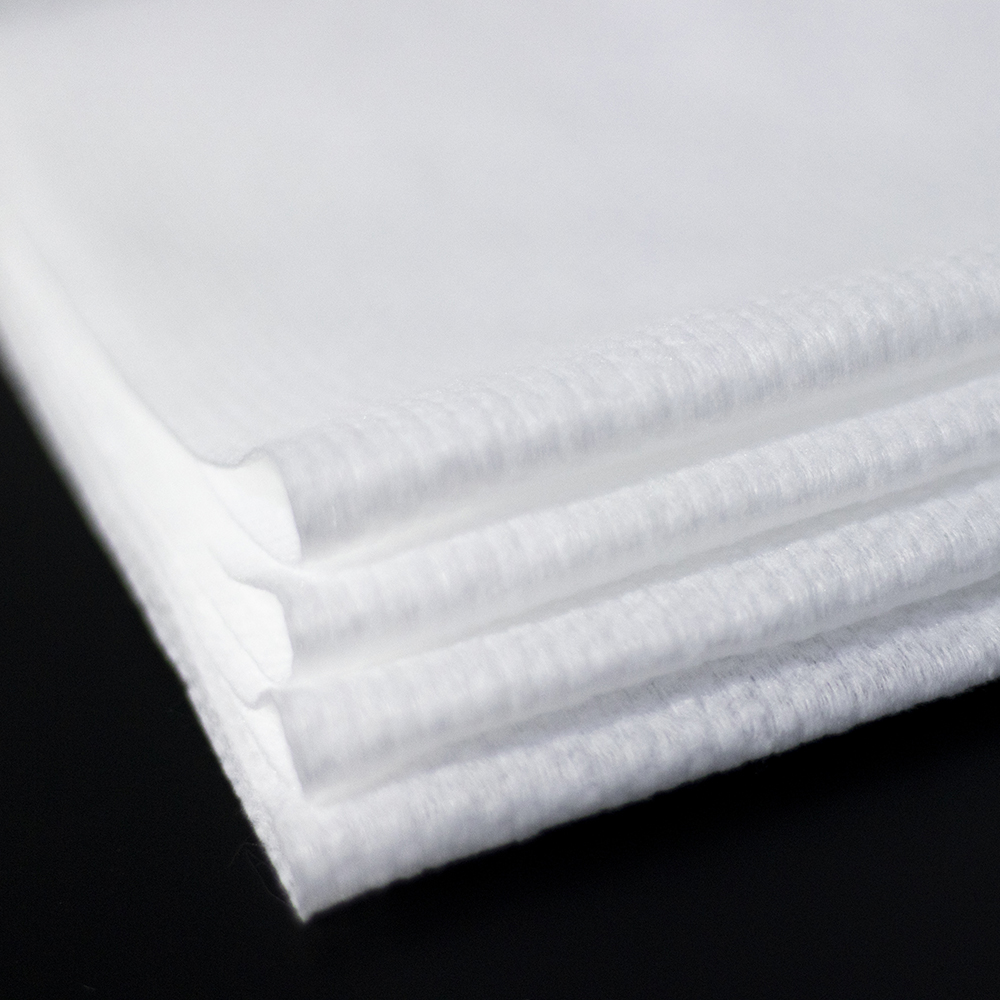 Custom Wholesale Eco-Friendly Reusable Hydrophobic White Spunlace Nonwoven Fabrics For Make Baby Wipes
