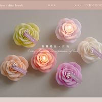 Rosenkerze, Valentinstagsgeschenk, Aromatherapie-Kerze Souvenir, Praktisches Kleines Geschenk, Valentinstag Blumenförmig