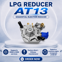 Vaporisateur/réducteur/régulateur de gaz GPL à 2 étages Autogas AT13, pression séquentielle, double carburant GNV GLP