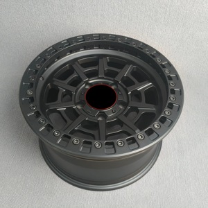 Rines Todoterreno Negros 17x9 6x139.7, Rines de Aleación Todoterreno para Ford Silverado, Dodge Ram, Defender, Jeep - Product Image 6