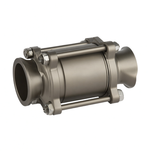 Vanne à bille électrique COVNA DN40 1,5 pouce 3 pièces 1000 WOG 12V DC en acier inoxydable 316, actionneur de vanne à bille, vanne à bille motorisée - Product Image 4