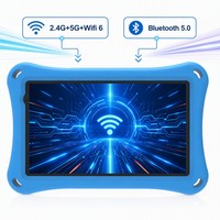Tablette Enfant Économique 8 Pouces Android 15, Tablette d'Apprentissage pour Enfants 32 Go avec Support Rotatif et Étui Antichoc en EVA, Cadeau Idéal pour Enfants