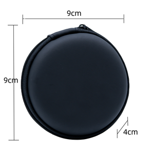 Du lịch di động Eva hộp lưu trữ với dây kéo kỹ thuật số không thấm nước Túi Tai nghe mục đích đặc biệt để sạc cáp và dòng dữ liệu - Product Image 3