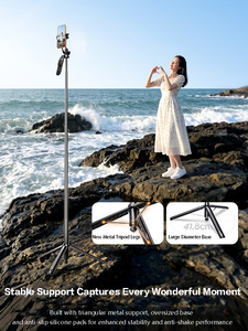 Trípode Selfie Stick Automático UGREEN LP1017 de 1.65M con Control Remoto Bluetooth, Soporte para Teléfono para Vlogs y Conciertos - Product Image 5