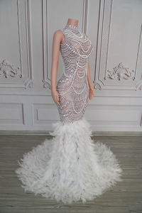 Novance Y3710-E趋势送货产品无袖廉价舞会礼服2025优雅水晶时尚女装派对装 - Product Image 2