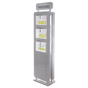 Novel Visual Merchandising Lighting Up Beauty Products Shelving Tủ Trưng Bày Nước Hoa Thủy Tinh Và Tủ Trưng Bày - Product Image 1