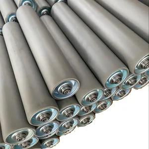 Gravity Conveyor Roller High Quality Gravity Free Poly-V Conveyor Roller With PVC Sleeve