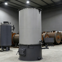 Calentador de Aceite Térmico Vertical de Biomasa YGL de Bajo Consumo con Tanques Industriales de Recirculación para la Industria de Procesamiento de Madera
