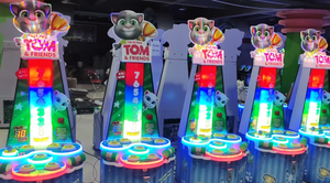 เครื่องเล่นเกมตีตัวตุ่นแบบหยอดเหรียญ ท็อคกิ้ง ทอม สำหรับเด็กเล่นในร่ม <span class=keywords><strong>2</strong></span> ผู้เล่น กำลังไฟ 200 วัตต์ มาตรฐาน M SKY CE - Product Image 3