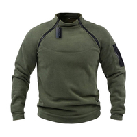 Vente en Gros Veste Polaire Tactique pour Hommes Pull Polaire Chaud d'Hiver Coupe-Vent pour la Chasse et les Voyages