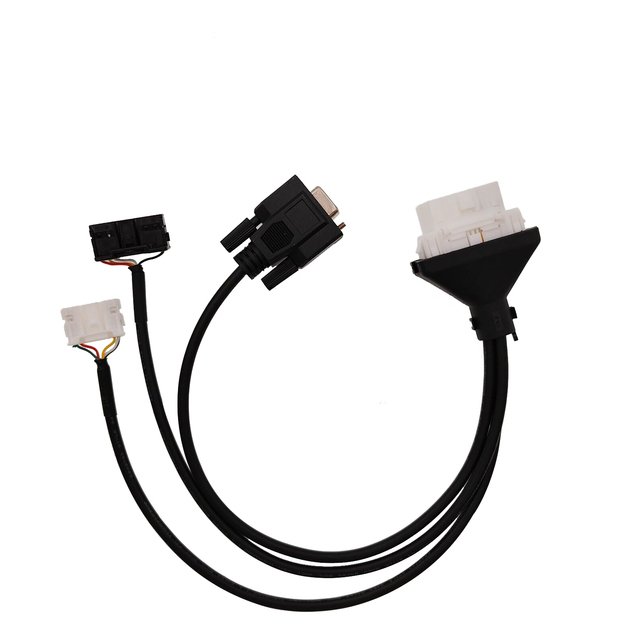 For Toyota Remote Directly Programming Cable 4A 8A 2 in 1 OBD2 Cable for Toyota 4A+8A  Work for OBDSTAR X300DP DP for Autel