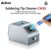 Aixun CM30 Machine intelligente de nettoyage de pointe de fer à souder pour la réparation de puces de carte mère de téléphone portable Outil de nettoyage de pointe de soudage