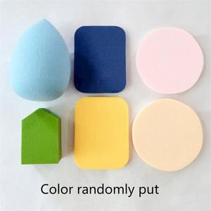 6PCS Pack Multi Color Sponge Powder Puff Wet Dry Makeup Blender Puff Soft Cosmetic <b>Gift</b> Bag for Face Makeup - Product Image 4