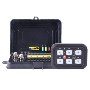 6 gang LED bảng chuyển đổi ánh sáng New 12V 24V <span class=keywords><strong>kit</strong></span> điều khiển cho Jeep off-road phương tiện đi lại kết hợp chuyển đổi - Product Image 2
