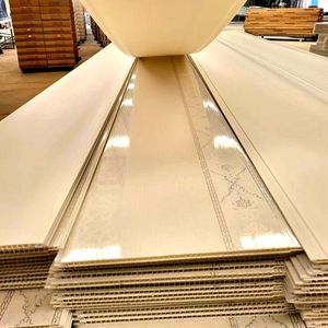 <span class=keywords><strong>SouthAmerica</strong></span> Panneau de Plafond en PVC 200*6mm Faux Plafond en Bois en Plastique Imperméable Cielo Raso pour la Décoration Intérieure - Product Image 5