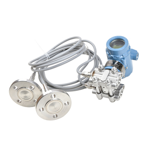 Trasmettitore di Pressione Differenziale Serie 0-10kPa per Livello Liquido con Flangia a Membrana e Capillari - Product Image 1