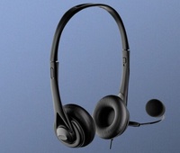 Headset Scorpion 03A Harga Terjangkau OEM Berkabel untuk Call Center Multi Plug