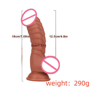 Mainan seks Anal Dildo besar Dildo hewan Dildo mawar dengan cangkir isap Penis besar untuk mainan seks wanita - Product Image 5
